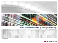 Research Analyst Presentation