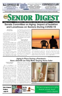 Senior Digest Health, and the Community
