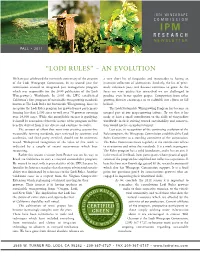LWC Grower Newsletter Fall 2011