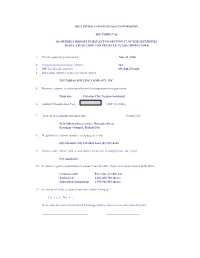 Securities and Exchange Commission Sec Form 17-Q Quarterly Report Pursuant to Section 17 of the Securities Regulation Code and S