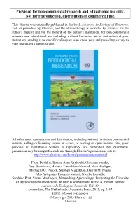 Networking Agroecology: Integrating the Diversity of Agroecosystem Interactions
