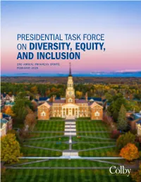 Presidential Task Force on Diversity, Equity, and Inclusion