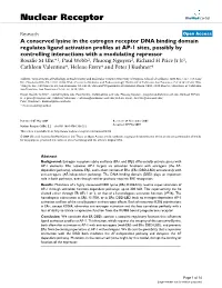 Viewed and Published Immediately Upon Acceptance Gets That Are Downstream from Coactivators