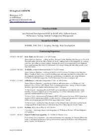 DI Siegfried GOESCHL Rittergasse 6/23 A-1040 Wien First Level Skills