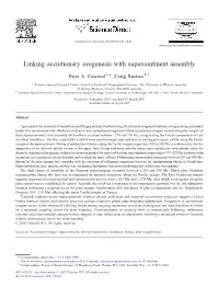 Linking Accretionary Orogenesis with Supercontinent Assembly ⁎ Peter A