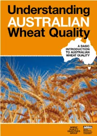 A Basic Introduction to Australian Wheat Quality