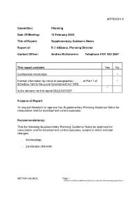 APPENDIX 9 Committee