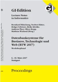 (BTW 2017) – Workshopband
