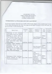 Constituency in the Village Class Iii & Above Incl