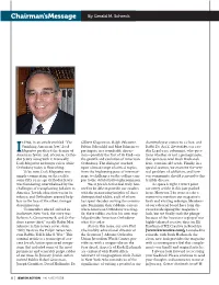 Chairman'smessage by Gerald M
