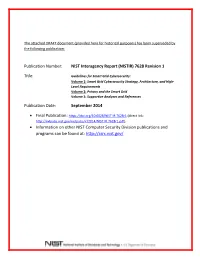 Draft NISTIR 7628 Revision 1, Guidelines for Smart Grid Cyber Security