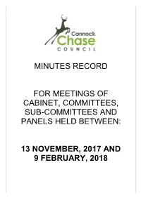 Minutes Record