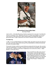 Reinventing a Once Fallen Hero By: Austin Rader