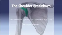 The Shoulder Breakdown (PDF)