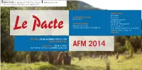 AFM 2014 +33 6 84 37 37 03 | C.Neel@Le-Pacte.Com