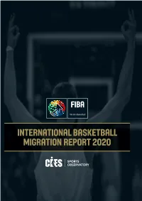 International Basketball Migration Report 2020