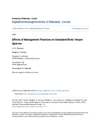 Vesper Sparrow