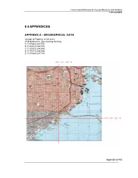 8.0 Appendices