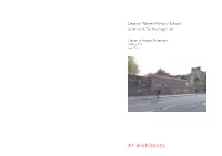 AY Architects Eleanor Palmer Science & Technology Lab / Design & Access Statement