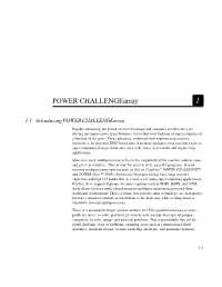 Powerchallenge Array Technical Report