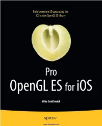 Pro Opengl ES for Ios