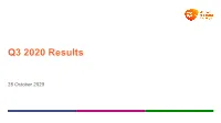 Q3 2020 Results