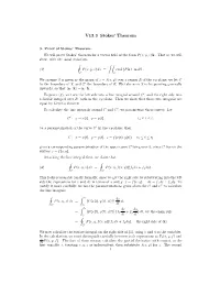 Stokes' Theorem