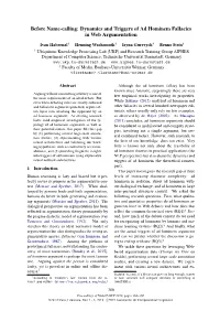 Before Name-Calling: Dynamics and Triggers of Ad Hominem Fallacies in Web Argumentation