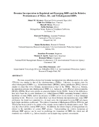 Bromine Incorporation and Emerging Dbps