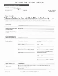 Case 17-12445 Doc 1 Filed 11/15/17 Page 1 Of