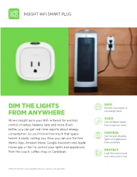 Dim the Lights from Anywhere