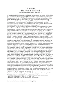 The Host in the Toad PDF