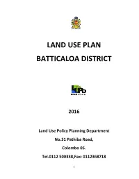 Batticaloa District