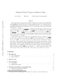 Finding Planted Cliques in Sublinear Time