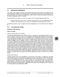 5. Environmental Analysis