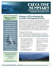 Executive Summary San Juan Islands Scenic Byway Corridor Management Plan