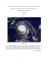FLVCS Climate Change Report