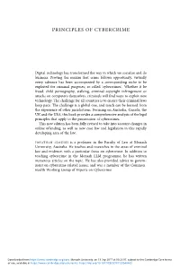 Principles of Cybercrime
