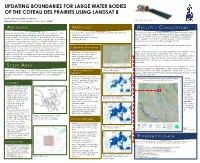 Updating Boundaries for Large Water Bodies of the Coteau Des Prairies Using Landsat 8