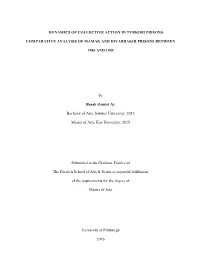 Dynamics of Collective Action in Turkish Prisons