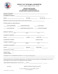 1-2 Owners Application