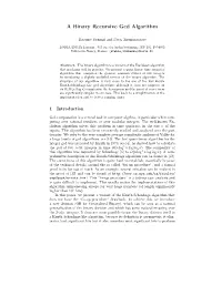 A Binary Recursive Gcd Algorithm
