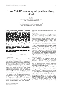 Bare Metal Provisioning to Openstack Using Xcat