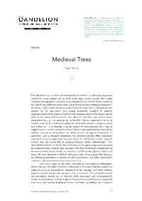 Medieval Trees