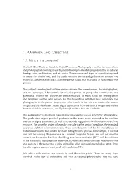 1. Overview and Objectives