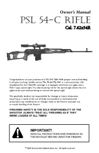 PSL-54C Rifle.D Layout 1.Qxd