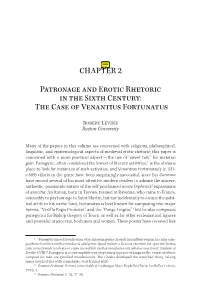 The Case of Venantius Fortunatus