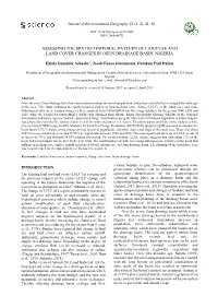 Assessing the Spatio-Temporal Pattern of Land Use and Land Cover Changes in Osun Drainage Basin, Nigeria