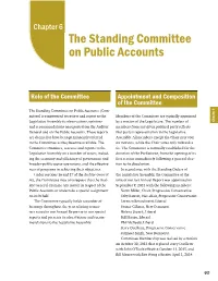 Chapter 6: the Standing Committee on Public Accounts (Pdf 98Kb)