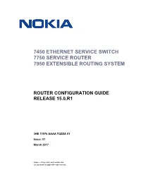 Router Configuration Guide R15.0.R1
